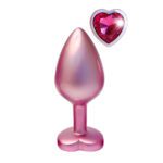 Gleaming Love Pearl Pink Medium Butt Plug – Elegant & Body-Safe Anal Toy - Image 2