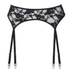 Cottelli Lace Suspender Belt - Elegant Lingerie for Alluring Style - Image 3