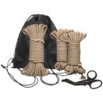 Explore Kink: Bind and Tie 5-Piece Hemp Rope Kit for Ultimate Bondage Play