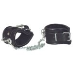 Zado Leather and Chain Ankle Restraint - Premium Bondage Gear for Ultimate Control - Image 2