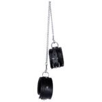 Zado Leather and Chain Ankle Restraint - Premium Bondage Gear for Ultimate Control - Image 3