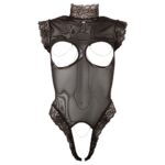 Seductive Cottelli Cupless and Crotchless Sheer Body for Ultimate Allure - Image 4