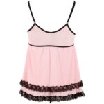 Seductive Cottelli Babydoll and Thong Set - Perfect Lingerie for Romantic Nights - Image 4