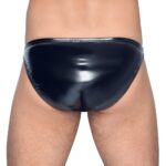 Stylish Black Level Vinyl Briefs with Zip - Ultimate Comfort & Fashion - Image 2