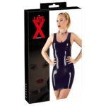 Chic Black LateX Mini Dress - Perfect for Night Out & Parties - Image 4
