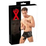 Premium Black LateX Boxers with Penis Sleeve for Ultimate Comfort and Style - Image 4