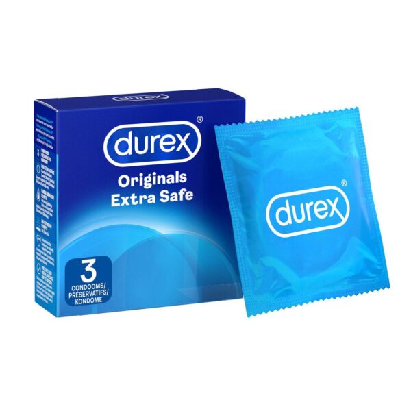 Durex Extra Safe Regular Fit Condoms - 3 Pack for Ultimate Protection