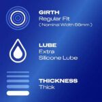 Durex Extra Safe Regular Fit Condoms - 3 Pack for Ultimate Protection - Image 3
