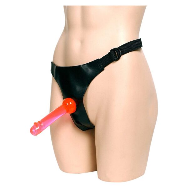 Ultimate Crotchless Strap-On Harness with Dual Dongs for Unforgettable Pleasure