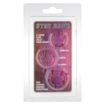 ToyJoy Stay Hard Cock Ring Set - Enhance Stamina & Pleasure - Image 3