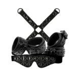 Sinful Bondage Kit Black: Ultimate BDSM Gear for Thrilling Adventures