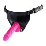 ToyJoy Pink Powergirl Strap-On Vibrating Dong - Ultimate Pleasure for Couples - Image 2