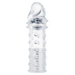 ToyJoy Power Stud Sleeve Clear - Ultimate Pleasure Enhancer for Intense Sensations