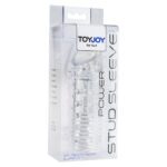ToyJoy Power Stud Sleeve Clear - Ultimate Pleasure Enhancer for Intense Sensations - Image 3