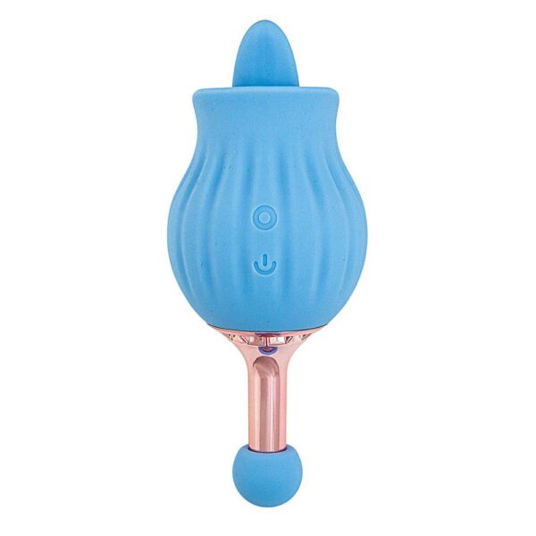 Clit-Tastic Rose Bud Dual Massager - Rechargeable Pleasure for Ultimate Satisfaction