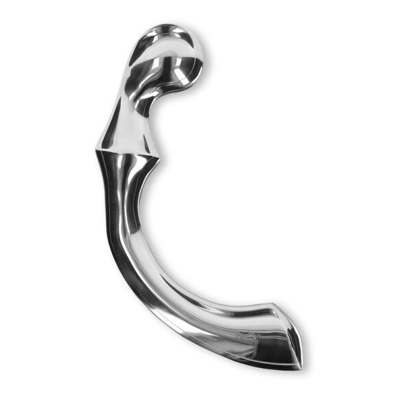 Playhouse Ribbed Pleasure Steel Wand – Premium Stainless Steel Sensation Toy