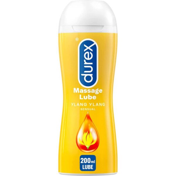 Durex Ylang Ylang Massage Lube 200ml - Sensual Pleasure & Intimacy Enhancer