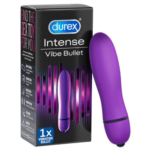 Durex Intense Delight Vibrating Bullet - Ultimate Pleasure for Intense Sensations