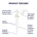 Satisfyer Double Wand-er: Bluetooth & App-Controlled Pleasure Device for Ultimate Satisfaction - Image 4