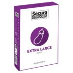 Secura Extra Large Condoms 48 Pack - Ultimate Comfort & Protection
