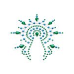 Petits Joujoux Gloria Green Nipple and Vagina Pasties - Stylish Body Accessories - Image 2