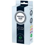 Mister Size 47mm Pure Feel Condoms - 10 Pack for Ultimate Comfort and Sensation
