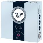 Mister Size 64mm Pure Feel Condoms - 36 Pack for Ultimate Comfort and Pleasure