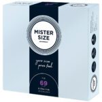 Mister Size 69mm Pure Feel Condoms - 36 Pack for Ultimate Comfort and Pleasure