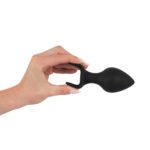 Black Velvet Silicone Three-Piece Anal Training Set for Beginners - Image 4