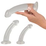 Three Piece Crystal Clear Anal Training Set for Beginners - Perfect for Comfortable Exploration - Image 3