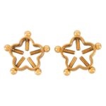 Bad Kitty Golden Flower Nipple Jewellery - Elegant Body Adornment for Bold Fashion