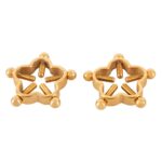 Bad Kitty Golden Flower Nipple Jewellery - Elegant Body Adornment for Bold Fashion - Image 2