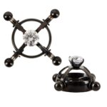 Bad Kitty Shiny Star Nipple Jewelry - Dazzling Body Adornment for Bold Fashion - Image 2