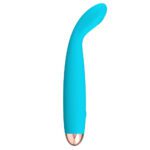Cuties Silk Touch Rechargeable Mini Vibrator in Blue - Ultimate Pleasure on the Go - Image 2