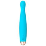 Cuties Silk Touch Rechargeable Mini Vibrator in Blue - Ultimate Pleasure on the Go - Image 3