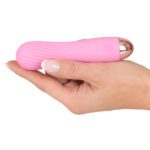 Cuties Silk Touch Rechargeable Mini Vibrator in Pink - Ultimate Pleasure on the Go - Image 3