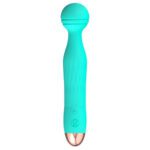 Cuties Silk Touch Rechargeable Mini Vibrator in Green - Ultimate Pleasure on the Go
