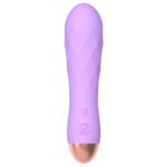 Cuties Silk Touch Rechargeable Mini Vibrator in Purple - Ultimate Pleasure on the Go - Image 2