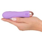 Cuties Silk Touch Rechargeable Mini Vibrator in Purple - Ultimate Pleasure on the Go - Image 3