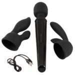 Super Strong Wand Vibrator with 2 Versatile Attachments for Ultimate Pleasure
