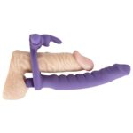 Los Analos Double Delight Vibrating Dildo And Cock Ring - Image 3