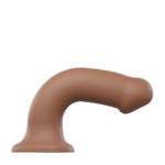 Strap On Me Silicone Dual Density Bendable Dildo - Small Caramel for Ultimate Pleasure - Image 2