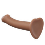 Strap On Me Silicone Dual Density Bendable Dildo - Small Caramel for Ultimate Pleasure - Image 3