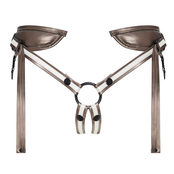 Strap On Me Leatherette Desirous Harness - Adjustable One Size BDSM Gear