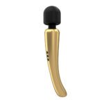 Experience Ultimate Pleasure with the Dorcel Rechargeable Mega Wand Gold - Image 2