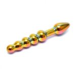 Explore Pleasure: Sensual Multi-Coloured Glass Laila Anal Probe for Ultimate Satisfaction