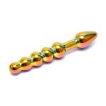 Explore Pleasure: Sensual Multi-Coloured Glass Laila Anal Probe for Ultimate Satisfaction - Image 2