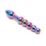 Explore Pleasure: Sensual Multi-Coloured Glass Laila Anal Probe for Ultimate Satisfaction - Image 3