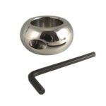 Donut Stainless Steel Ballstretcher 3cm - Premium Comfort & Style for Enhanced Pleasure - Image 2