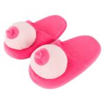 Cozy Pink Boob Slippers for Ultimate Comfort and Fun - Image 2